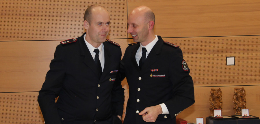 Sascha Eichkorn als Kommandant verabschiedet