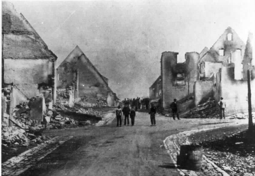 1893 Brandkatastrophe von Klengen